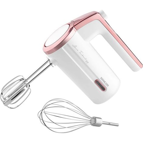 Sencor SHM 9000WH Batidora de mano 50 W Rosa, Blanco (1/5)