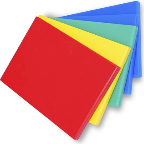 PLANCHE À DÉCOUPER POLYÉTHYLÈNE ASSORTI