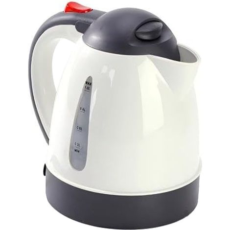 Bouilloire Voiture 1L 24V 250W, Acier Inoxydable, Arrêt Automatique, Beige, Pour Camion, Voyage, Camping (1/5)