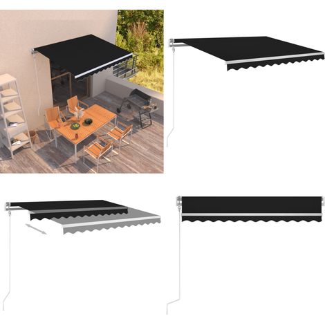 Markise Automatisch Einziehbar 300x250 cm Anthrazit - Markise - Markisen - Home & Living (1/5)