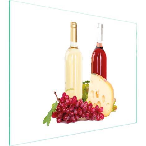 Glasschneidebrett 52x40 Wein (1/5)