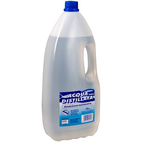 Eau distillA e Lt 2 pour batteries de voitures, motos, fers A repasser et systA mes A vapeur