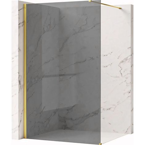 Paroi De Douche Rea Flexi Grey Gold 90