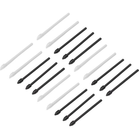 4-teiliges Ersatzspitzen-Set für den Stift des Samsung Galaxy S22 Ultra 5G (schwarz und grau). (1/5)