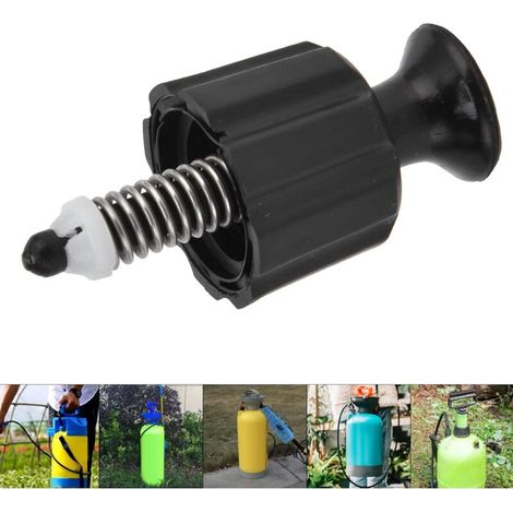 1PCS Pressure Relief Valve, PP Pressure Valve Automatic Safety Valve Accessory for 3L/5L/8L Backpack Sprayer Garden Sprinkler Watering Tool(Black) (1/5)