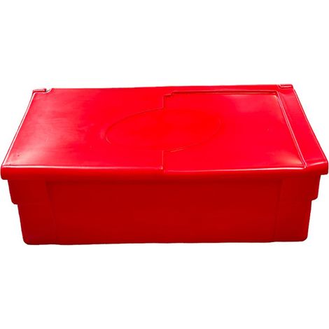 Bac à sable incendie/ à sel de déneigement 100l -lot de 10 (1/2)