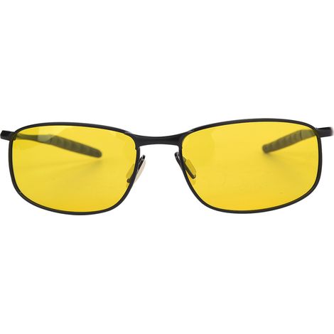 Ortviai Lunettes de conduite polarisées pour hommes et femmes – Modèle A395, verres jaunes HD anti-éblouissement, lunettes de protection (1/5)