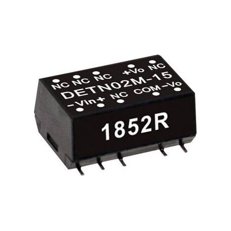 Mean Well DETN02L-12 Module convertisseur CC/CC 84 mA 2 W Nbr. de sorties: 2 x Contenu 1 pc(s) Q121932 (1/2)