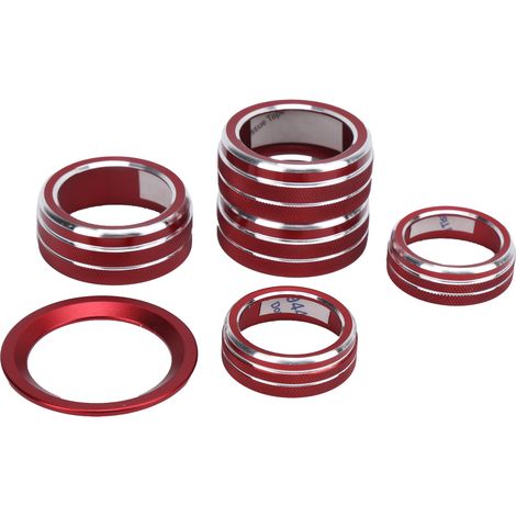 Lot de 6 caches boutons de climatisation, audio et allumage pour Honda Accord Sedan Sport EX 10e génération 2018-2020 (1/5)
