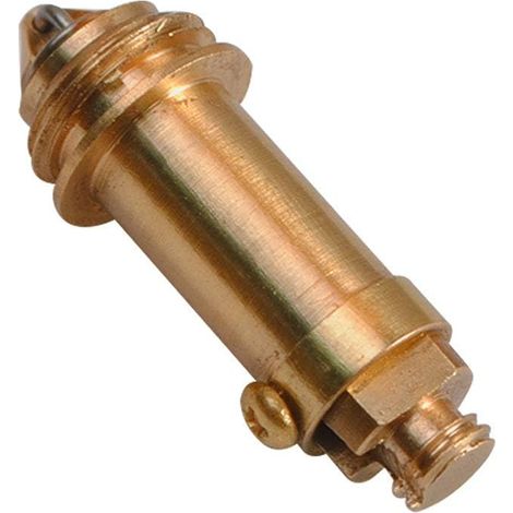 1 Pièce - Bonde Clic-clac - Accessoire De Sanitaire - Mécanisme À Ressort Pour Lavabo Et Baignoire - Cuivre - 16 Mm X 24 Mm (1/4)