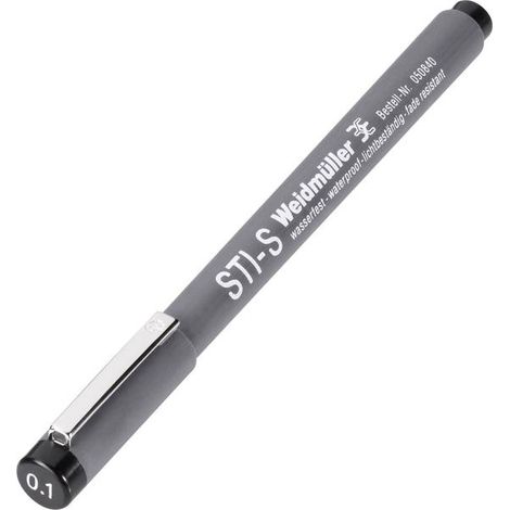 Weidmüller 508401694-1 Matita usa e getta Adatto per (dettagli): Indicatore per cavo Nero 1 pz.
