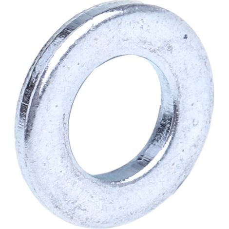 Rondelle plate, M6, Acier, 6.4mm x 12.5mm, Galvanisé brillant ( Prix pour Sachet de 250 )