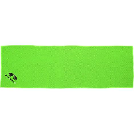 Pyramex Serviette rafraîchissante verte 83 x 28 cm SPF 50+