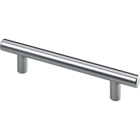 Hettich Möbelgriff Kunststoff Aluminium Optik 12 x 140 x 30,5 mm - 1 Stück Möbelbeschläge