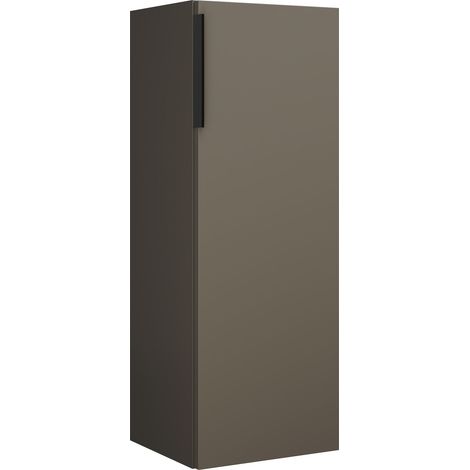 burgbad Eqio Armoire mi-haute 1 porte, charnières à droite, (1/2)