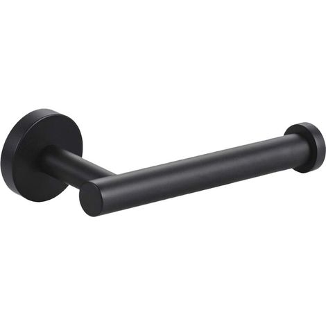Sollbry Portarrollos de papel higiénico negro de pared para baño, cocina y aseo. (1/5)