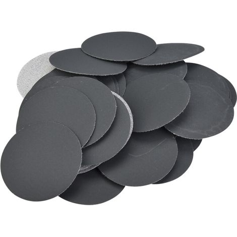 50 Stück Klett-Schleifpapier 50 mm (Körnung 1500) - Crezuo