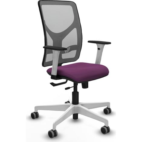 Chaise de bureau piqueras y crespo Motilla blanc soutien lombaire réglable (1/2)