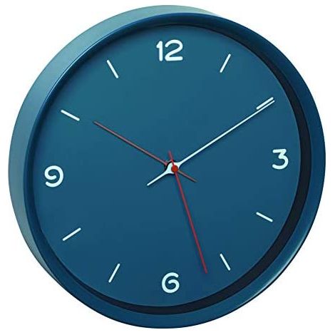 TFA Dostmann 60.3056.06 Reloj de pared azul petróleo (1/5)