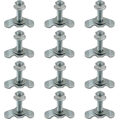12 boulons pour rails en L de 20/30/40 mm, points d'ancrage avec (1/5)