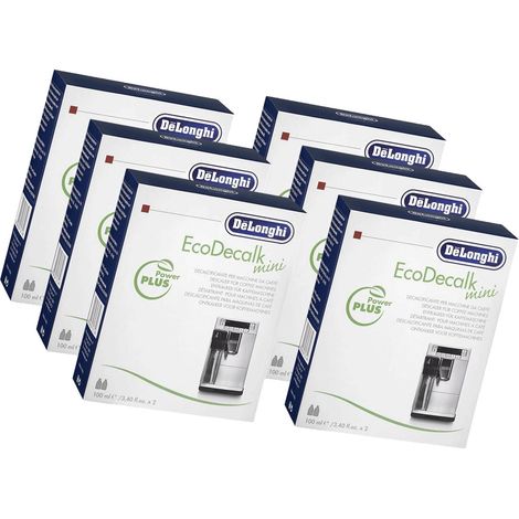 Ersatzteil - Set 6 Mini-Entkalkern (2 x 100 ml) pro Paket EcoDecalk -  - DELONGHI, SIMAC