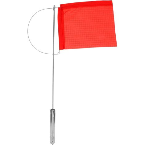 Girouette Drapeau Bateau en Acier Inoxydable Rouge, Indicateur Pratique de Direction du Vent pour Yacht, Décoration Extérieure de Jardin Unique et Stylée (1/5)