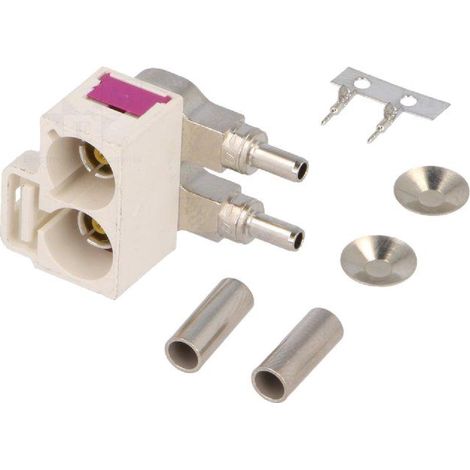 Adaptateur antenne Fakra angulaire double