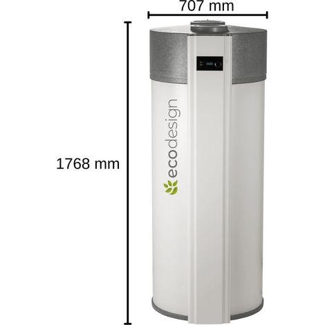 Ecodesign Warmwasserwärmepumpe ED 300 WTE 296 L Brauchwasser Wärmepumpe Heizung (1/5)