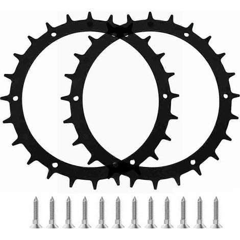 W5q para Cortador de Grama Bosch Indego M+ 700 M 700 S+ 500 S 500 Xs 300 M8z 2 Espigões Rswb 01 + 12 Parafusos Autoperfurantes (1/5)