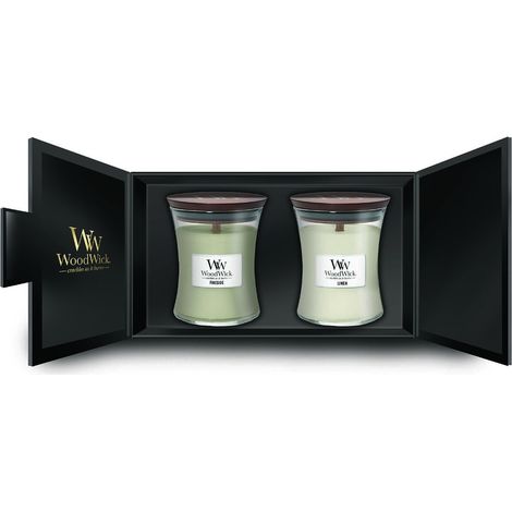 Woodwick Coffret bougies parfumées transparent élégant (1/3)
