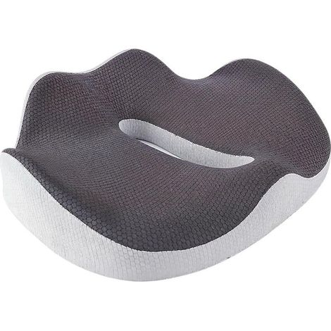 Coussin d'assise ergonomique en mousse visco-gel - Coussin de chaise de bureau - Coussin de chaise d'ordinateur - Certifié Öko-Tex 100 pour plus de confort et de posture (1/5)