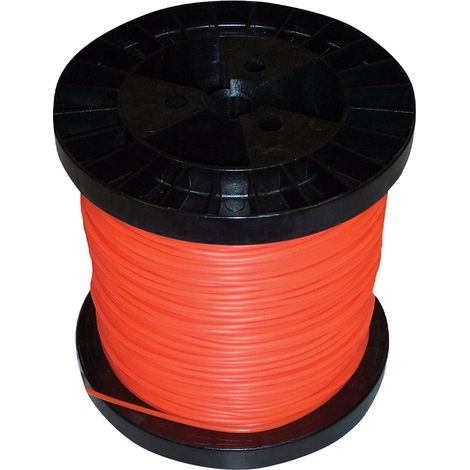 Filo nylon quadro professional mm.4,0 da 100 mt.per decespugliatore in bobina - Salone (1/3)