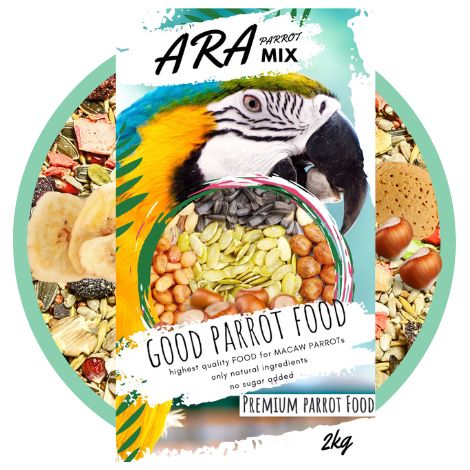 Cibo Premium per pappagalli - Ara Parrot Mix - cibo per are e cacatua 1 kg (1/5)