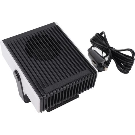 Chauffage portable pour voiture 2 en 1 : chauffage, refroidissement, ventilation électrique, dégivrage rapide et désembuage du pare-brise (12 V). (1/5)