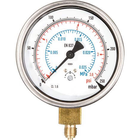 Manometer 250 mbar 047069