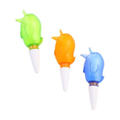 CCYKXA 3-teiliges Tropfbewässerungsset, automatisches Bewässerungsgerät in Vogelform, Pflanzenbewässerung für drinnen und draußen, Blumentopfdekoration