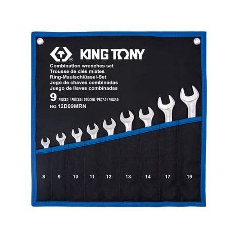 KING TONY - Trousse de 9 clés mixtes légères 8:14-17-19mm (1/2)