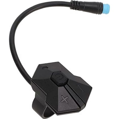 Interrupteur à bouton-poussoir RiToEasysports 4 broches pour conversion de vélo, commande au guidon pour moteur Bafang P850C à montage central, panneau d'affichage (1/4)