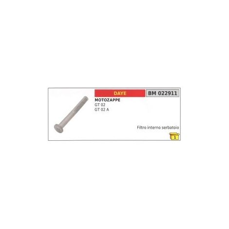Filtro benzina interno serbatoio DAYE GT 02 - GT 02 A motozappa 022911