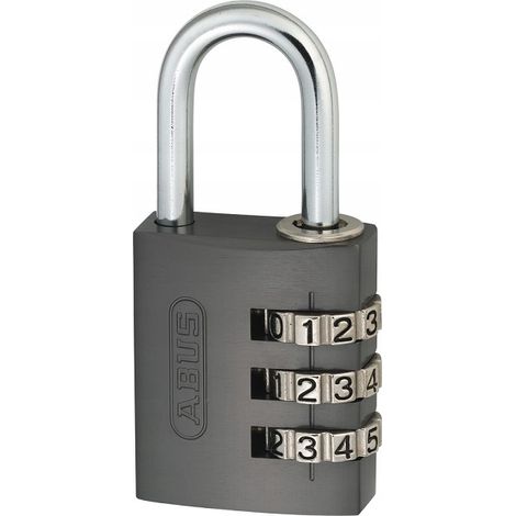 Candado de combinación Abus 724/30 con código variable para armarios, titanio. (1/5)