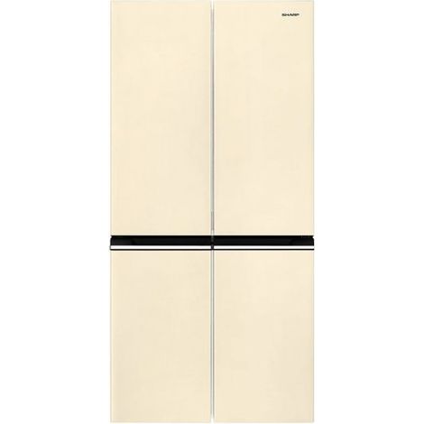 Frigorifero side by side Sharp SJNFA15IMXJE 488 L colore crema classe E