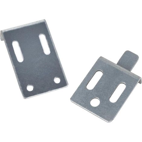 COFAN set colgador escuadra 30 mm caja 40 unid. , Set de colgador de escuadra específico para colgar espejos.Puede utilizarse para colgar tanto en el lado derecho como en el izqu