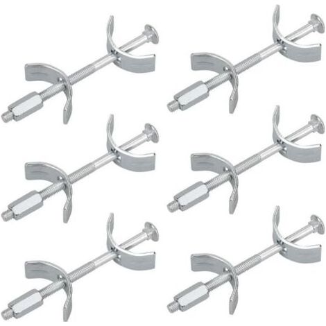 Raccord Plan de Travail, 100 mm 6 pcs connecteur de Meubles, raccordement de Meubles de Cuisine pour Assembler, Serrer et Fixer, ferrure d'Assemblage, Vis Assemblage Plan de Travail (1/4)