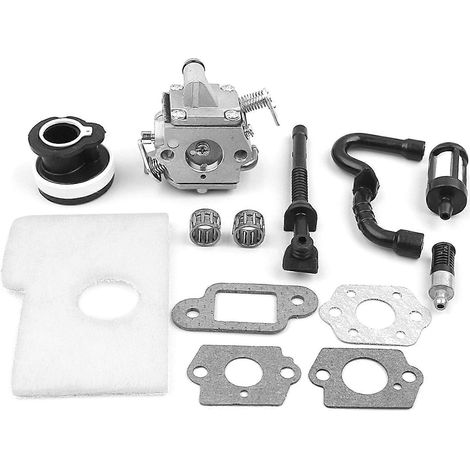 Joint de carburateur Kit Durite Essence pour MS180 MS170 MS 180 018 017, Joints et Tuyaux de Carburant, Compatible Tronçonneuse, Pièce Détachée (1/5)