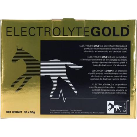 TRM Horse Electrolyte Gold - Confezione 30x50 Gr -