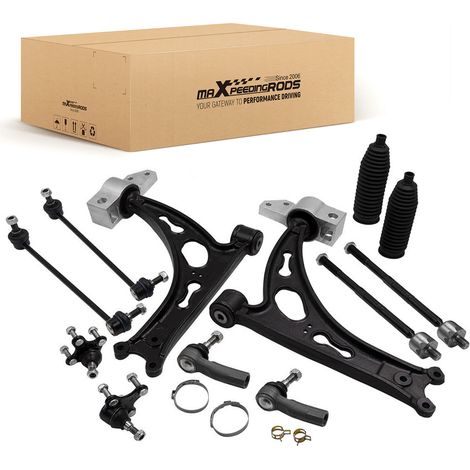 Suspension Wishbone Front Control Arm Kit for VW Golf V VI Touran AUDI A3 SEAT