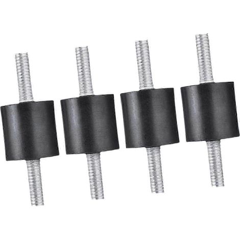 4 supports en caoutchouc pour amortisseurs de suspension, pour pompe à eau automobile, 25 mm x 20 mm, M8 (1/5)