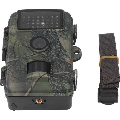Caméra de Chasse 1080P Étanche IP66 avec 38 LEDs pour Surveillance Extérieure et Sécurité Domestique