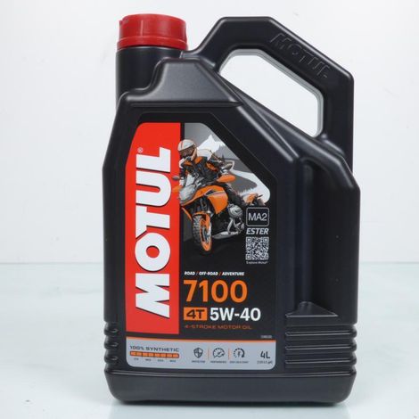 4l Kanister motul 7100 5w40 ma2 100% Synthese Öl für (1/2)