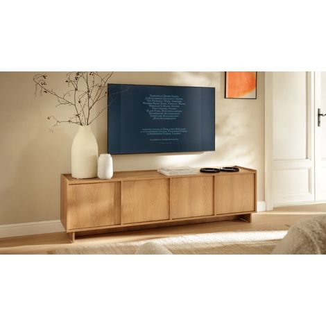 Meuble TV YASUMI RTV195 – Couleur Chêne Carmel (1/4)